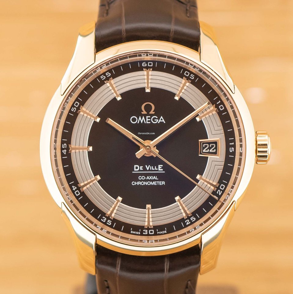 Omega De Ville Hour Vision Mens watch Unisex Automatic Rose gold 431.63.41.21.13.001