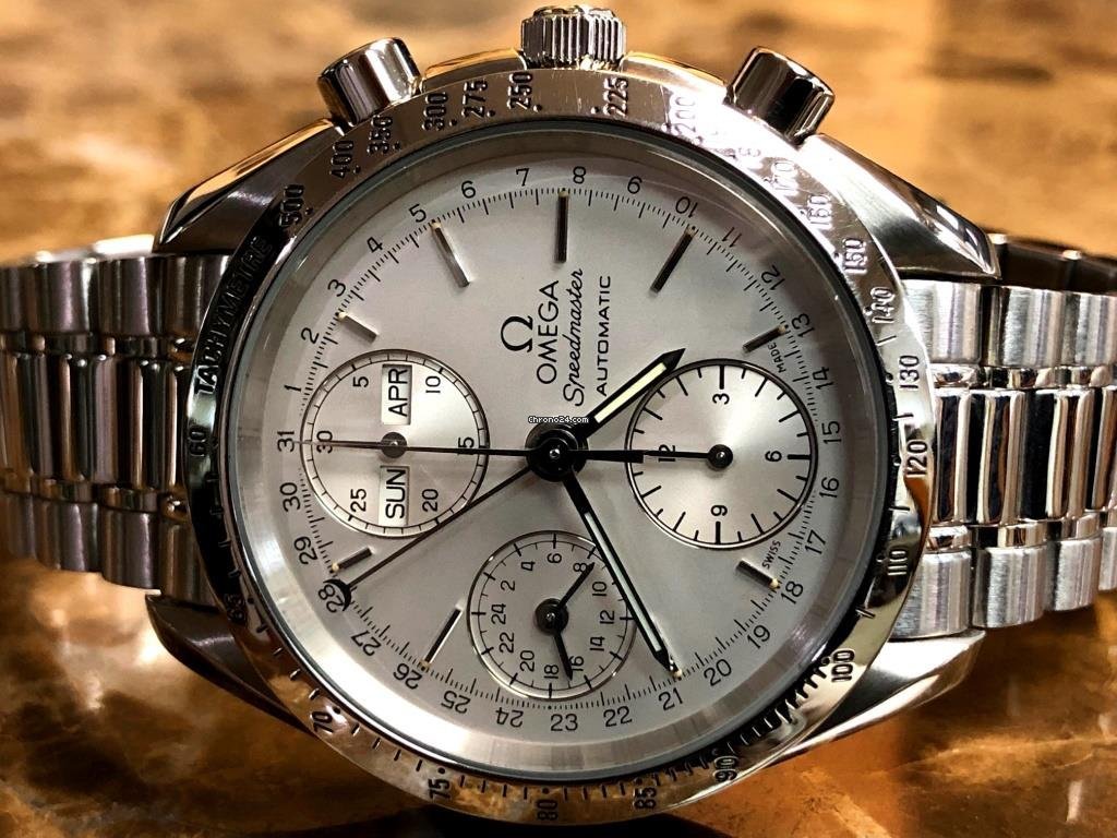 Omega Speedmaster Day Date Mens watch Unisex Automatic Steel 3521.30