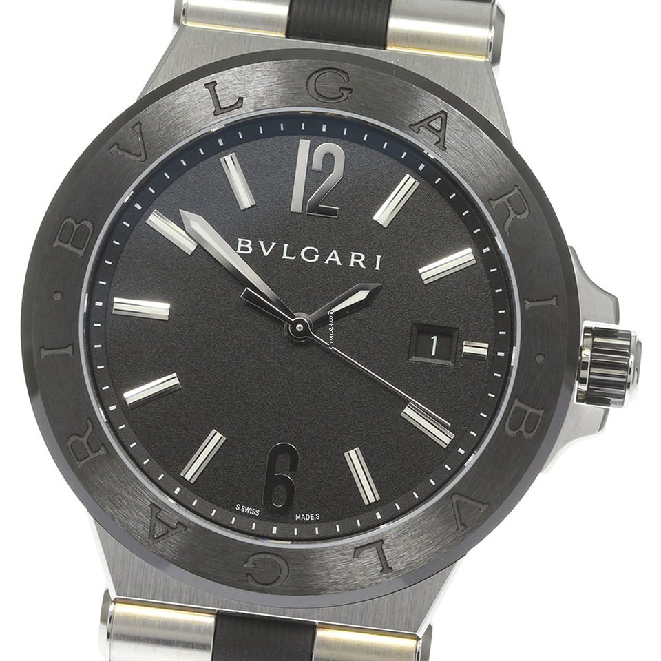 Bulgari Diagono Mens watch Unisex Automatic Steel DG42SC