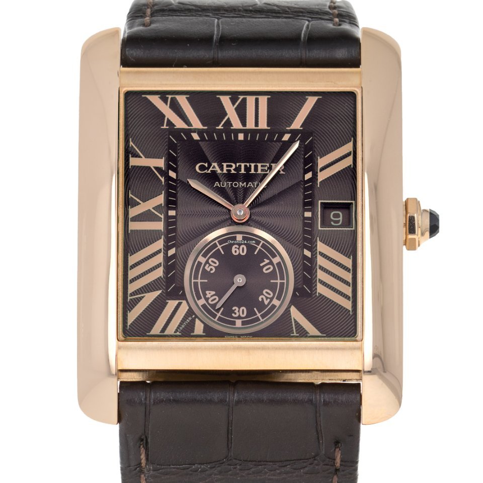 Cartier Tank MC Mens watch Unisex Automatic Rose gold W5330002  3590
