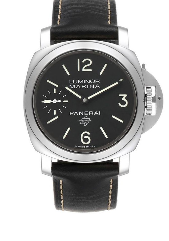 Panerai Luminor Marina Mens watch Unisex Manual winding Steel PAM00776