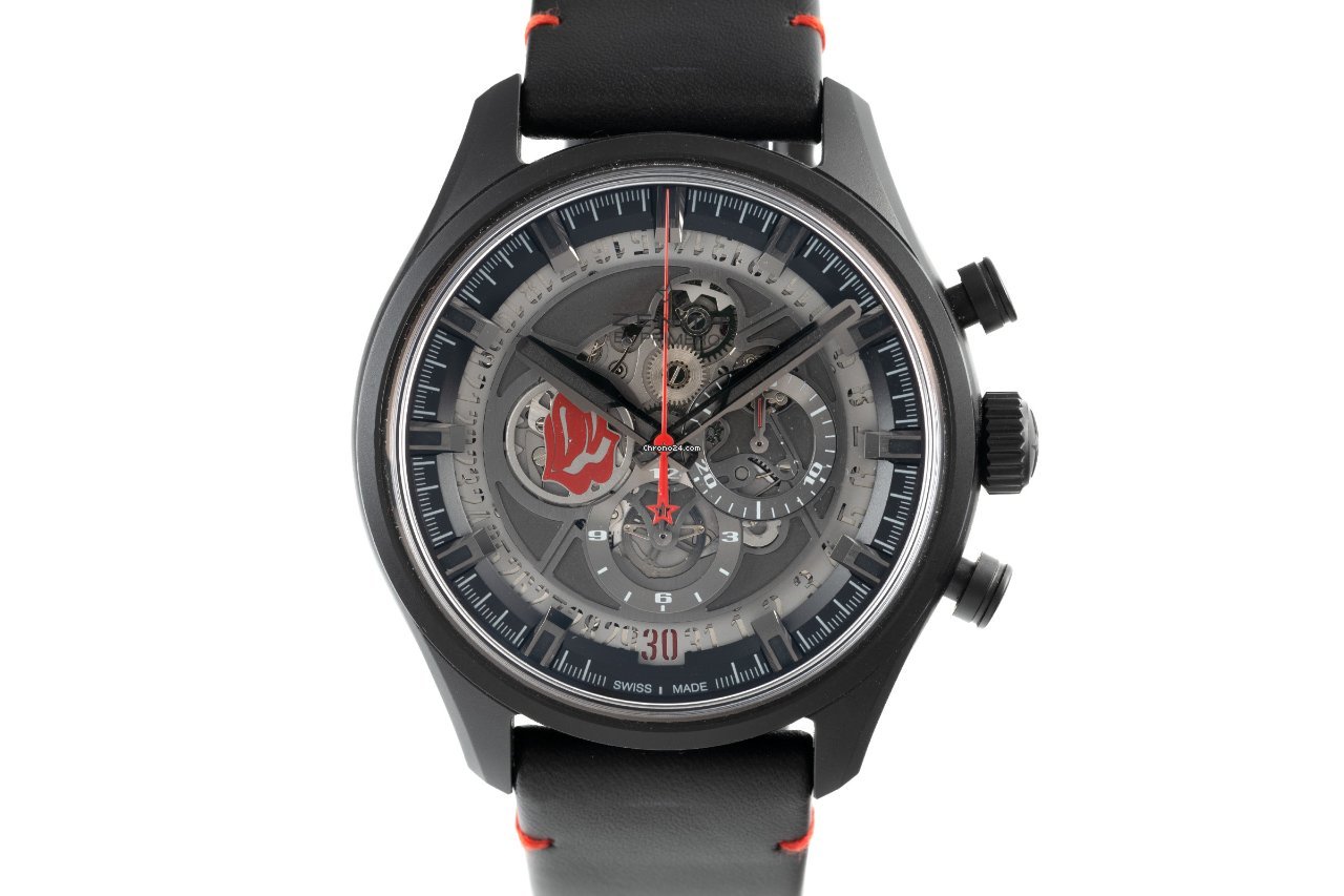 Zenith El Primero Mens watch Unisex Automatic Titanium 49.2521.400 98.C755