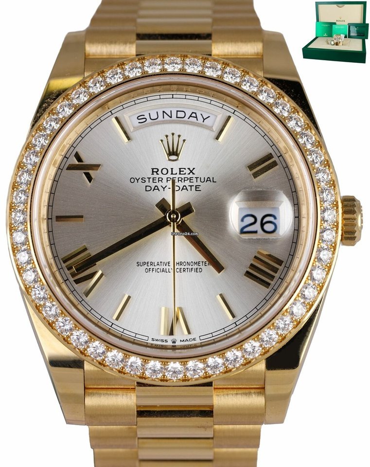 Rolex Day-Date 40 Mens watch Unisex Yellow gold Automatic 228348