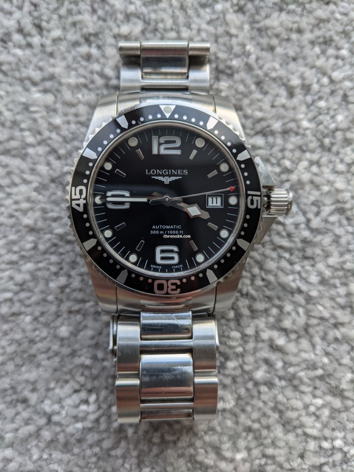Longines HydroConquest Mens watch Unisex Automatic Steel L3.642.4.56.6