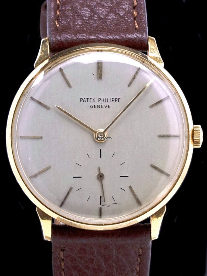 Patek Philippe Calatrava Mens watch Unisex Manual winding Yellow gold 3420