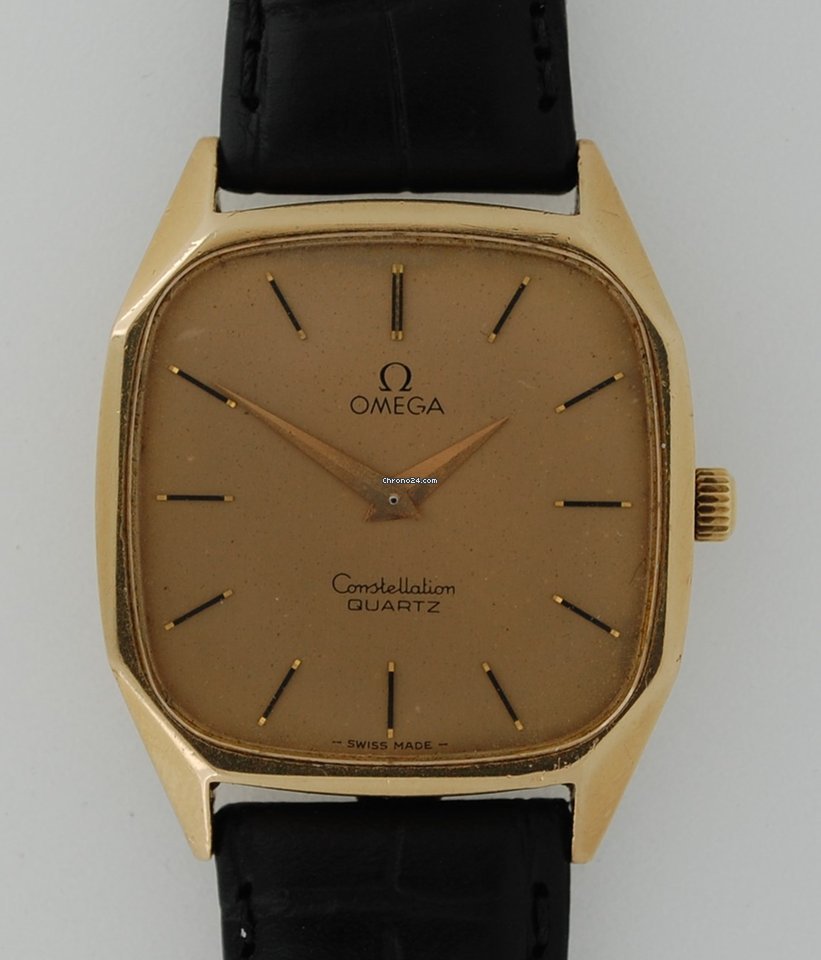 Omega Constellation Mens watch Unisex Quartz Yellow gold 191.0014