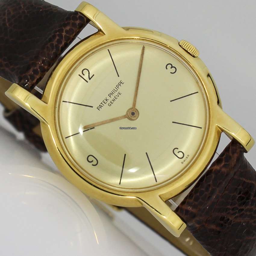 Patek Philippe Vintage Mens watch Unisex Manual winding Yellow gold 2505
