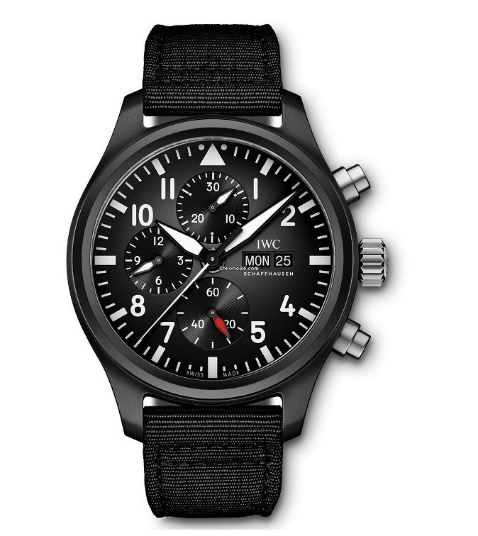 IWC Pilot Chronograph Top Gun Mens watch Unisex Automatic Ceramic IW389101