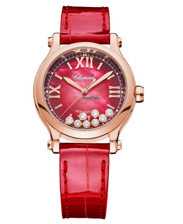 Chopard Happy Sport Womens watch Automatic Rose gold 275378-5005