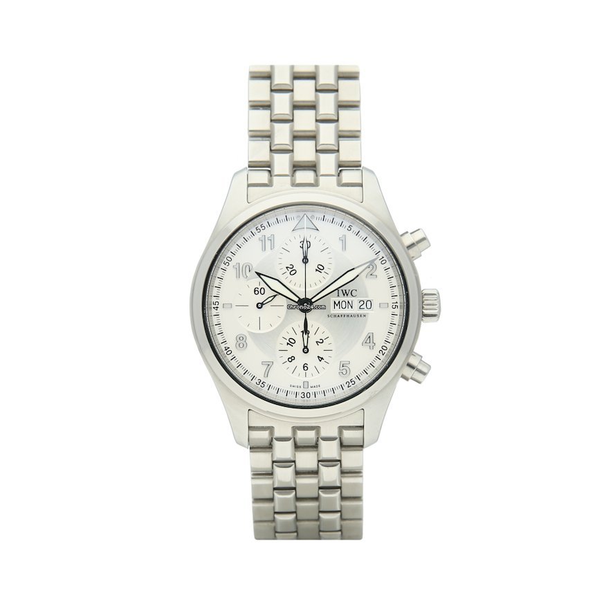 IWC Pilot Spitfire Chronograph Mens watch Unisex Automatic Steel IW371705