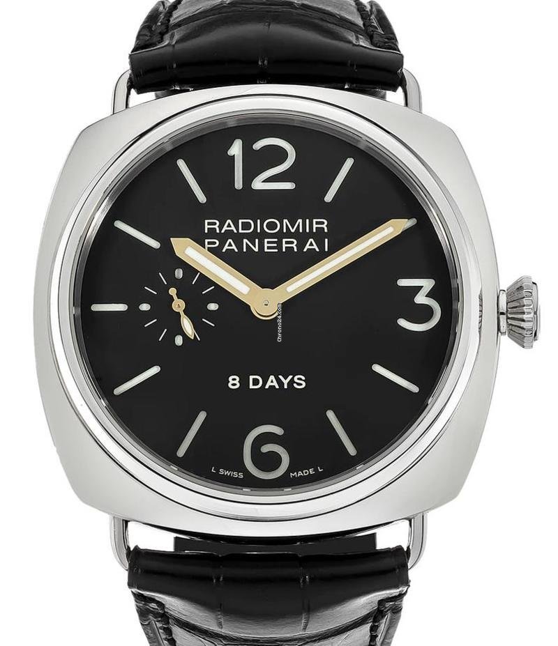 Panerai Radiomir 8 Days Manual winding Steel PAM 190