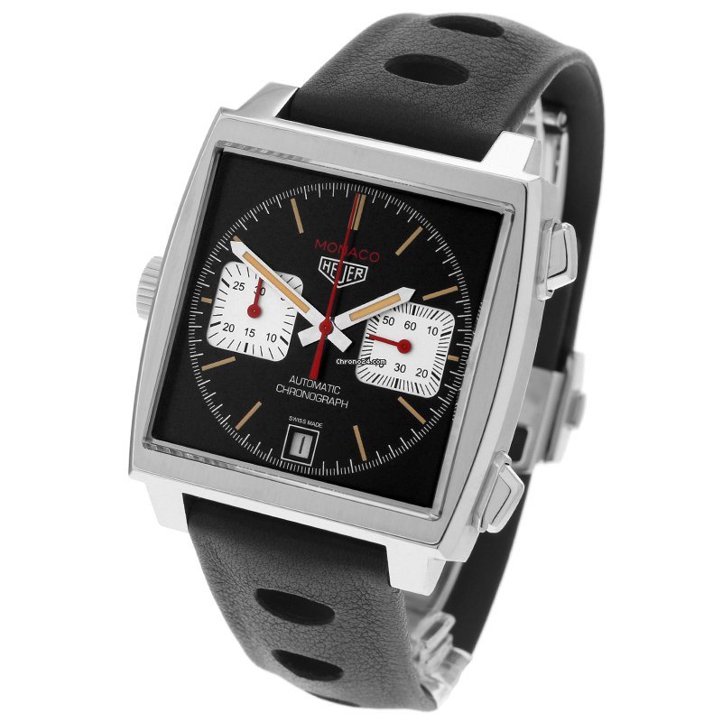 TAG Heuer Monaco Calibre 11 Mens watch Unisex Steel CAW211S.FC6375