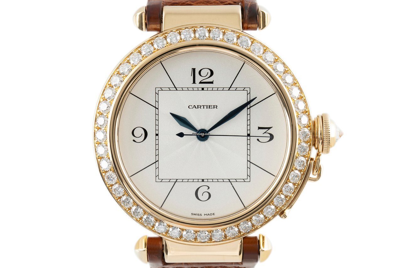 Cartier Pasha Womens watch Automatic Yellow gold WJ120351