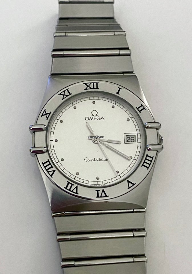 Omega Constellation Quartz Mens watch Unisex Quartz Steel 53428331