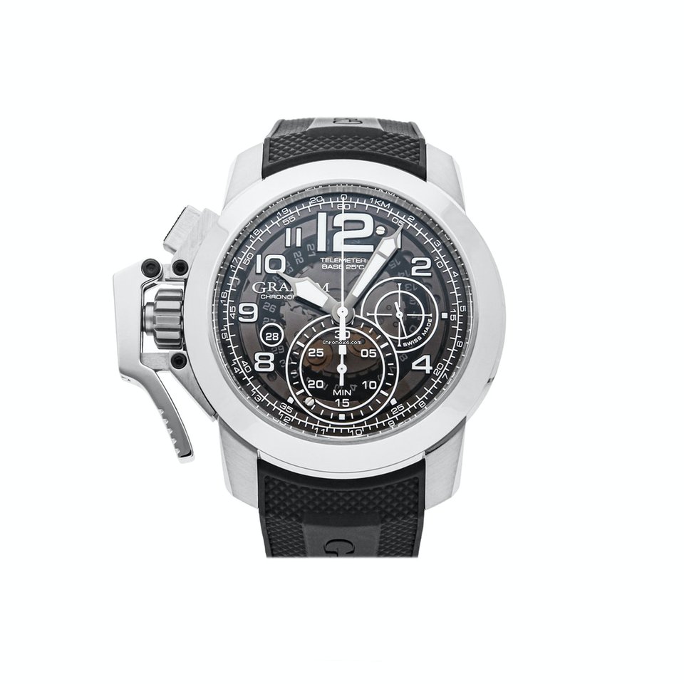 Graham Chronofighter Oversize Mens watch Unisex Automatic Steel 2CCAS.B36A