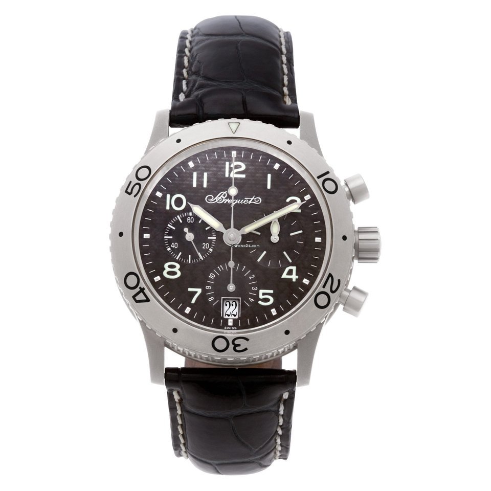 Breguet Type XX - XXI - XXII Mens watch Unisex Automatic Titanium 3820TI