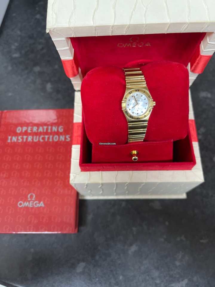 Omega Constellation Womens watch Automatic Yellow gold 6563 375