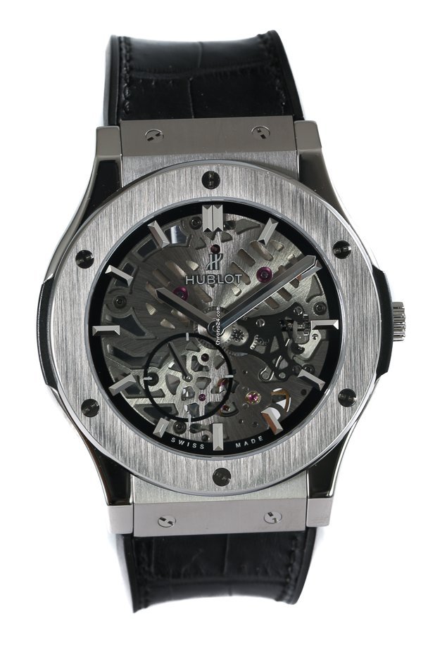 Hublot Classic Fusion Ultra-Thin Mens watch Unisex Manual winding Titanium 515.NX.0170.LR