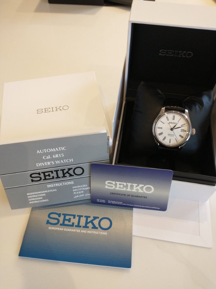 Seiko Presage Mens watch Unisex Automatic Steel SPB047J1