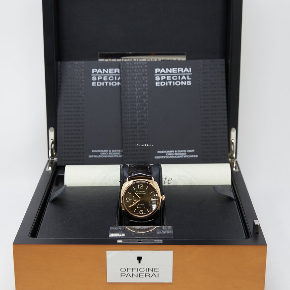 Panerai Special Editions Mens watch Unisex Manual winding Rose gold PAM 00395