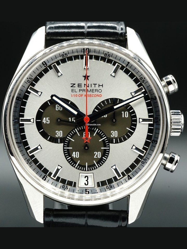 Zenith El Primero Mens watch Unisex Automatic Steel 03.2043.4052