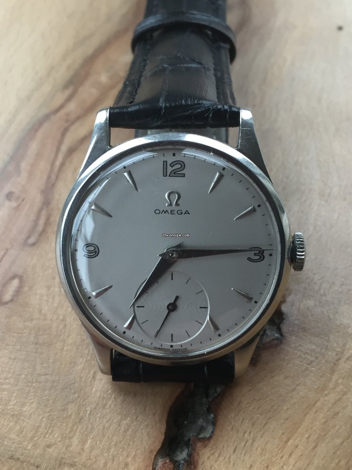 Omega De Ville Tresor Mens watch Unisex Manual winding Steel 1332-6534