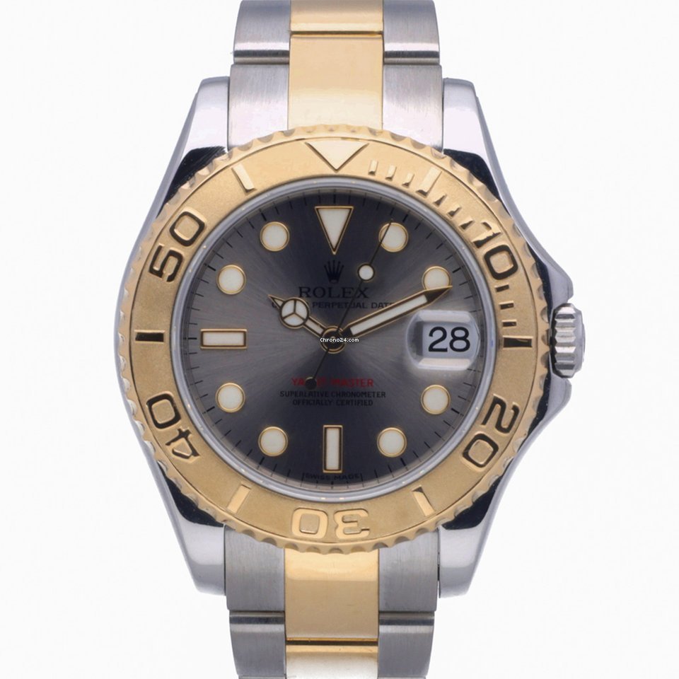 Rolex Yacht-Master Mens watch Unisex Gold Steel Automatic 168623