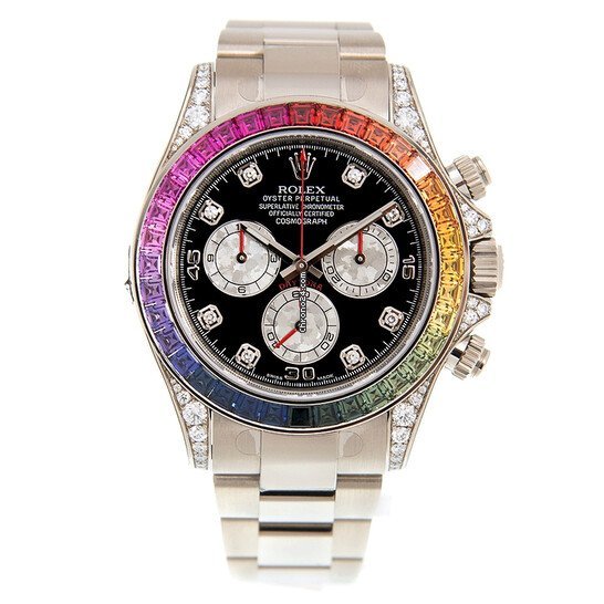 Rolex Daytona Mens watch Unisex White gold Automatic 116599RBOW