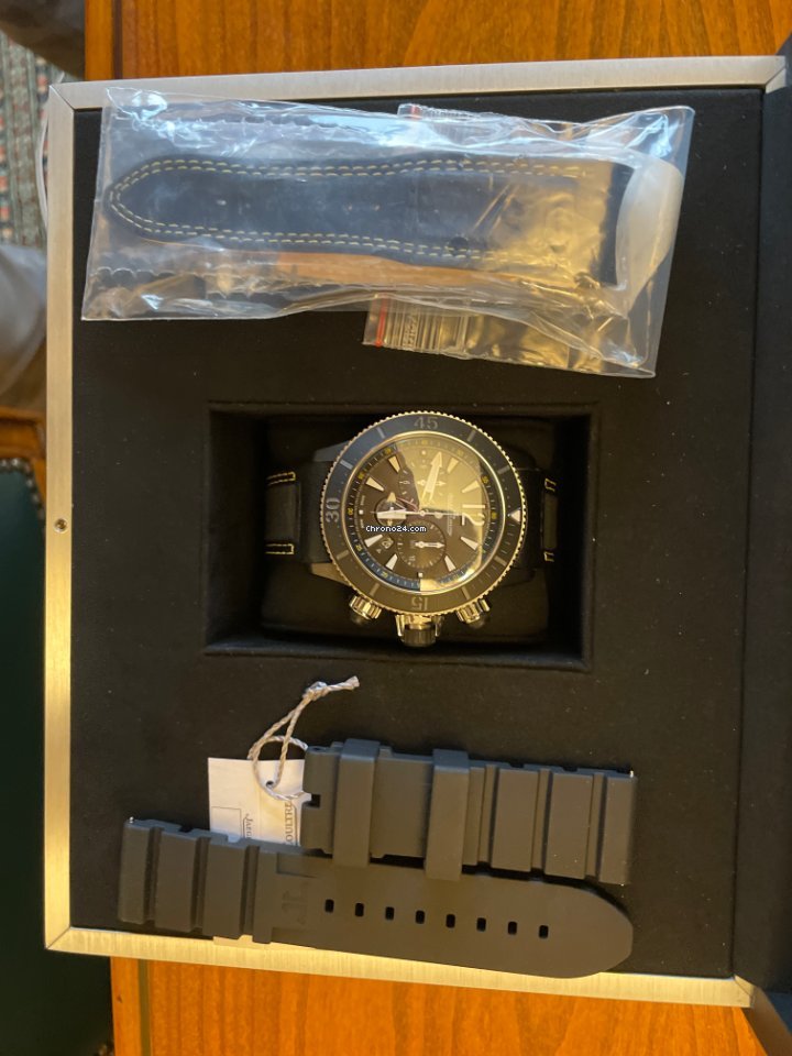 Jaeger-LeCoultre Master Compressor Diving Chronograph GMT Navy SEALs Mens watch Unisex Automatic Titanium Q178T471