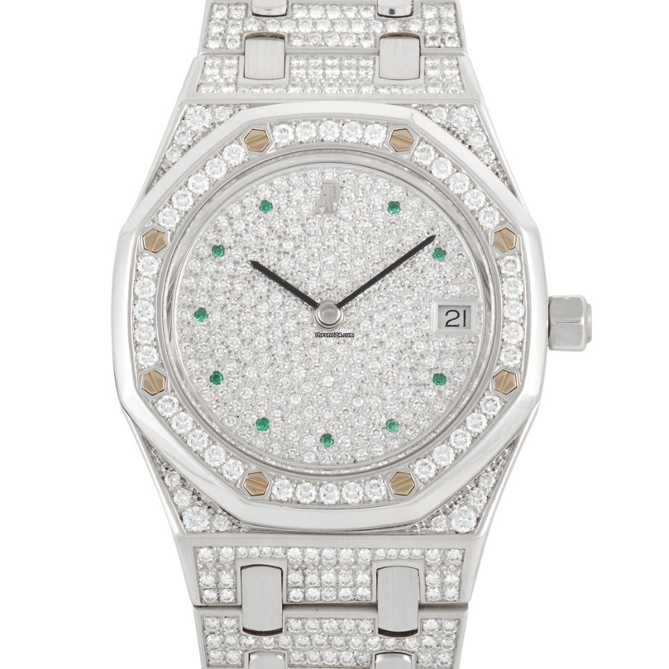 Audemars Piguet Royal Oak Mens watch Unisex Automatic White gold 14844BC