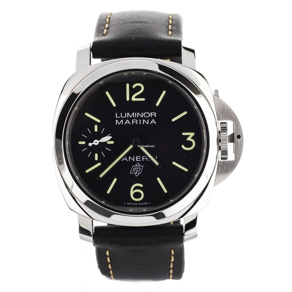 Panerai Luminor Marina Mens watch Unisex Manual winding Steel PAM776