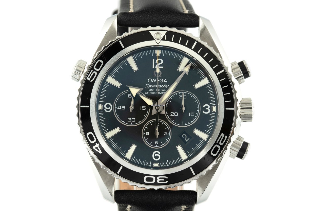 Omega Seamaster Planet Ocean Chronograph Mens watch Unisex Automatic Steel 2910.50.81