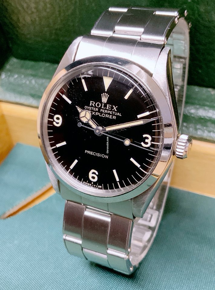 Rolex Mens watch Unisex Steel Automatic 5500
