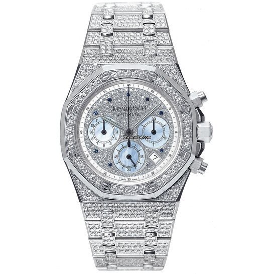 Audemars Piguet Royal Oak Chronograph Mens watch Unisex Automatic White gold 25978BC.ZZ.1190BC.01