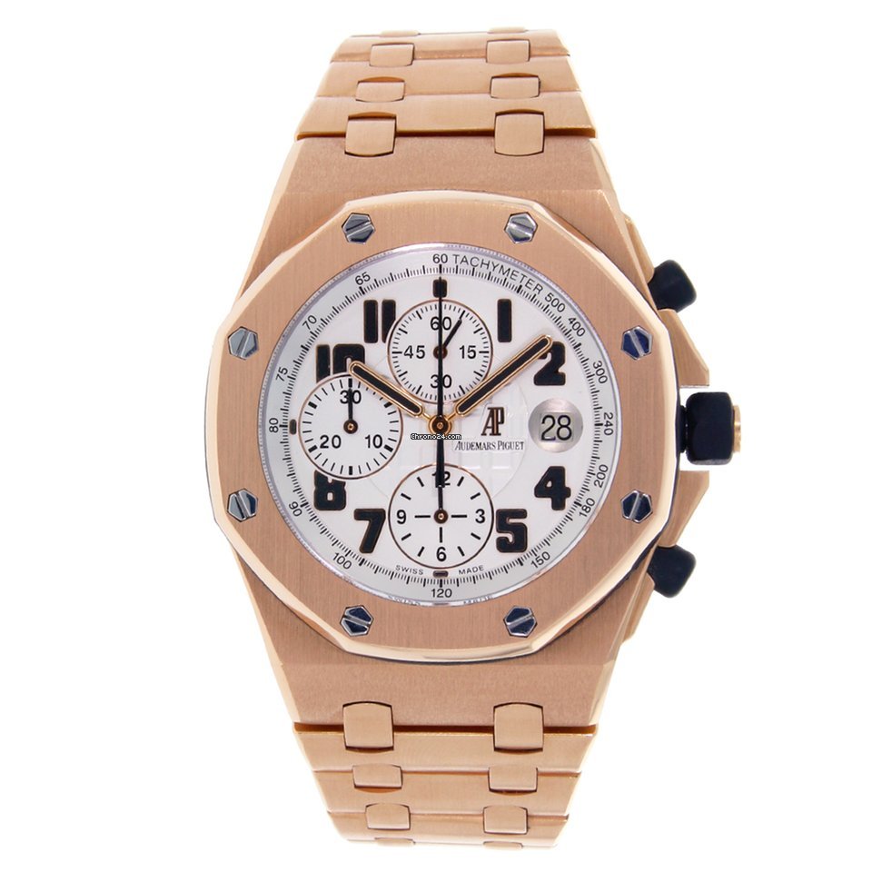 Audemars Piguet Royal Oak Offshore Chronograph Mens watch Unisex Automatic Rose gold 26170OR.OO.1000OR.01