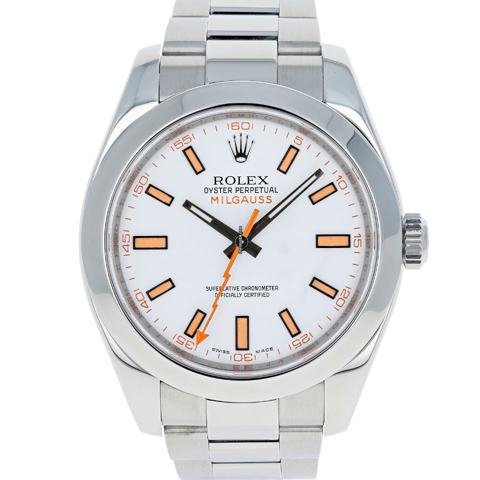 Rolex Milgauss Mens watch Unisex Steel Automatic 116400