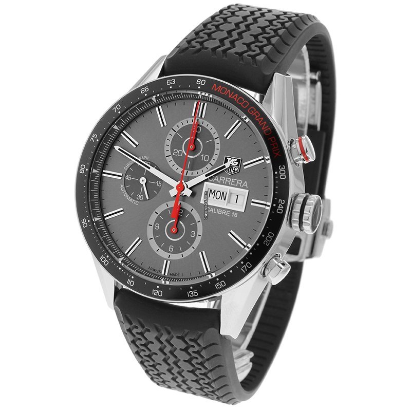 TAG Heuer Carrera Calibre 16 Mens watch Unisex Automatic Steel CV2A1M.FT6033