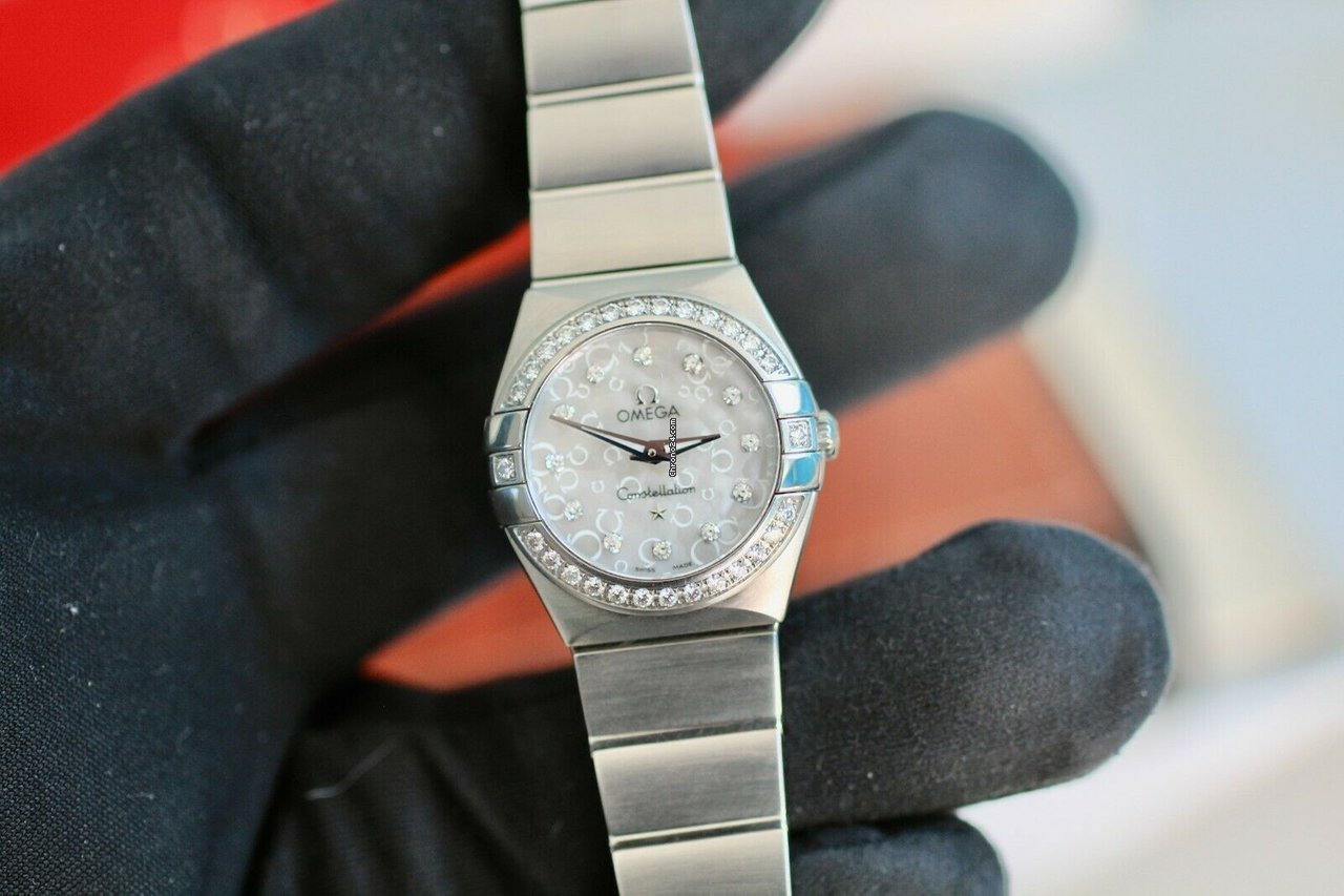 Omega Constellation Quartz Womens watch Quartz Steel 123.15.24.60.55.005