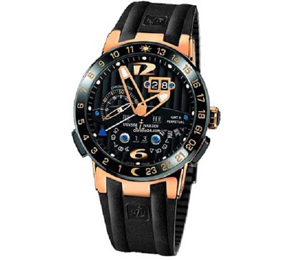 Ulysse Nardin El Toro  Black Toro Mens watch Unisex Automatic Rose gold 326-02