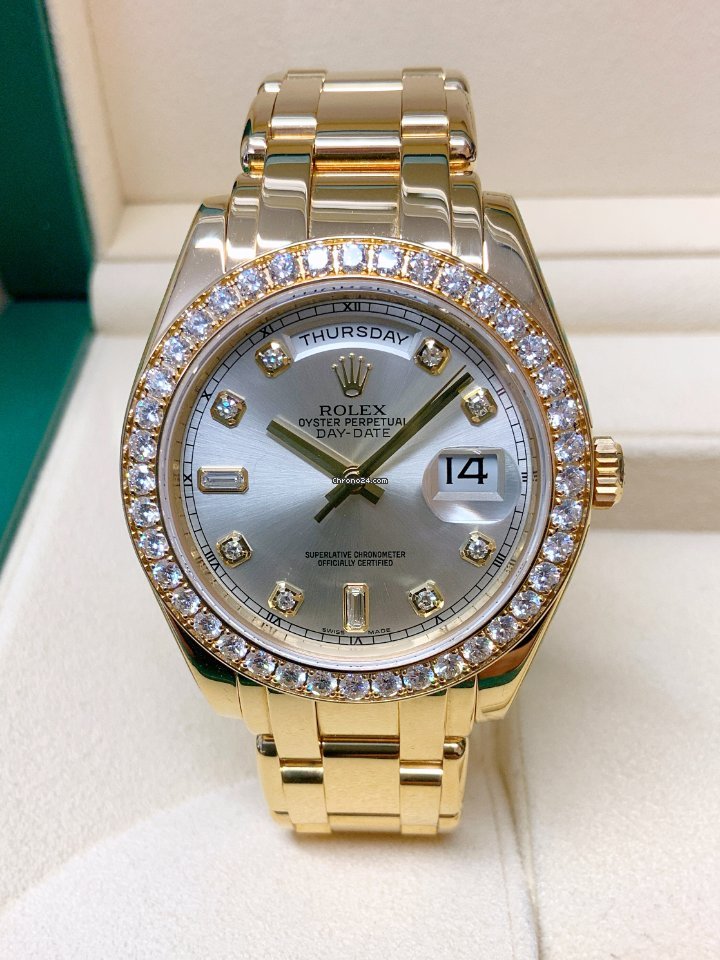 Rolex Day-Date Mens watch Unisex Yellow gold Automatic 18948
