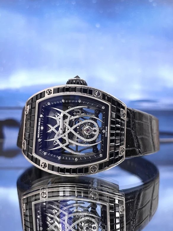 Richard Mille Mens watch Unisex Manual winding White gold RM19