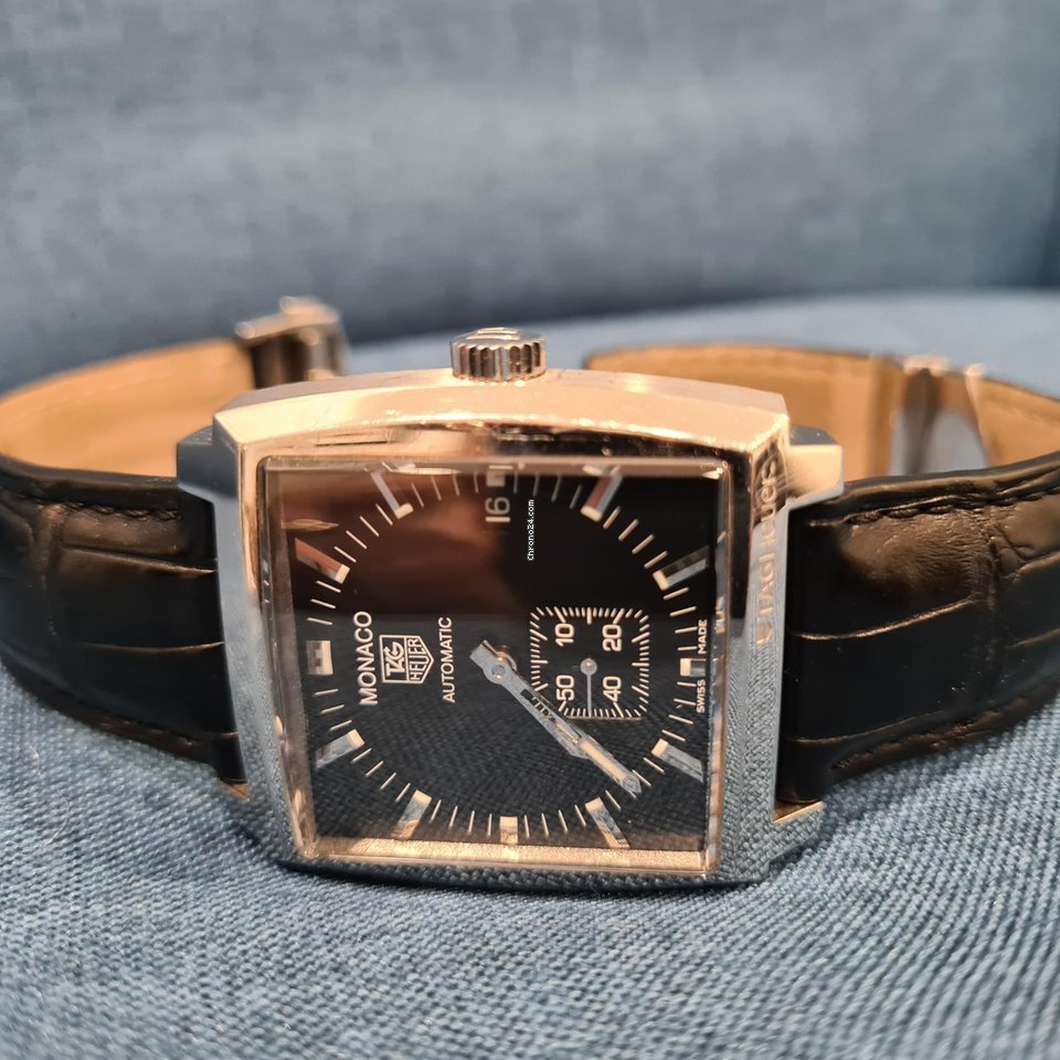 TAG Heuer Monaco Calibre 6 Mens watch Unisex Automatic Steel WW2110.FC6177