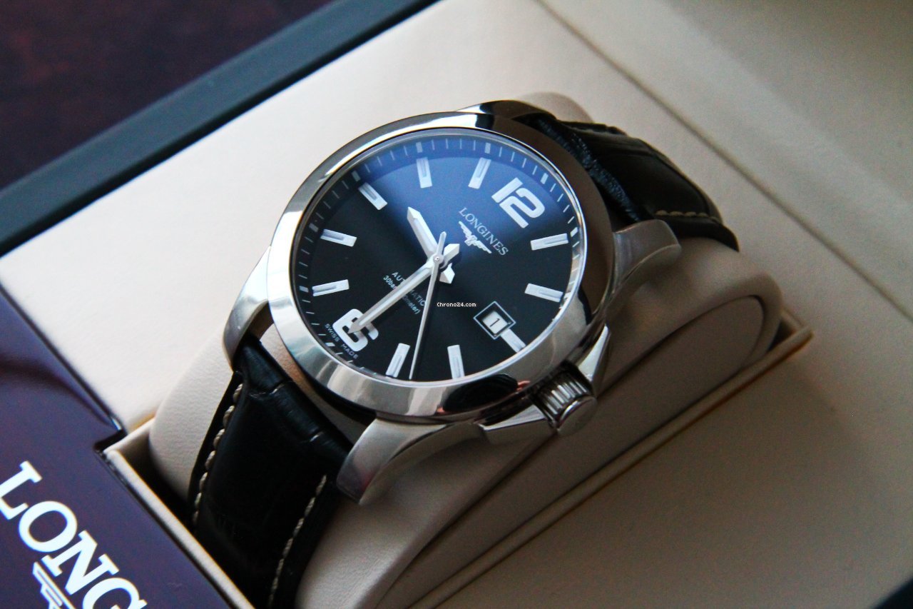Longines Conquest Mens watch Unisex Automatic Steel L3.677.4.58.6