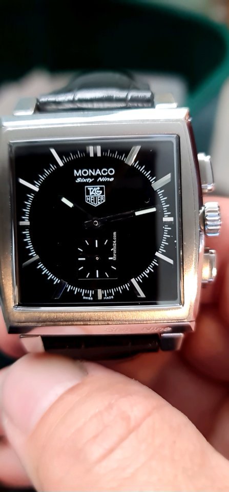 TAG Heuer Monaco Mens watch Unisex Manual winding Steel CW9110-0