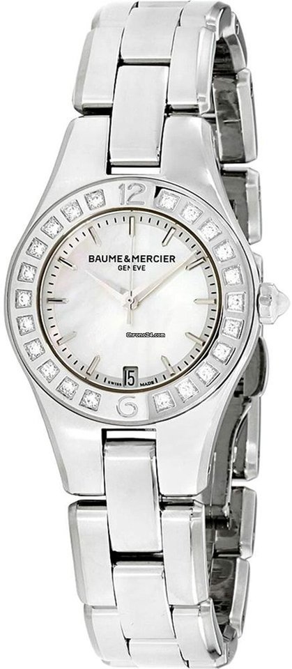 Baume & Mercier Linea Womens watch Quartz Steel MOA10078-SDB