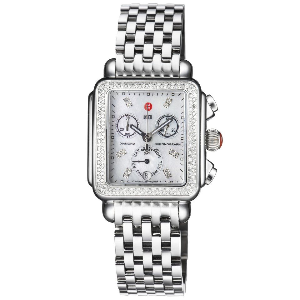 Michele Deco Womens watch Quartz Steel MWW06P000099-SD