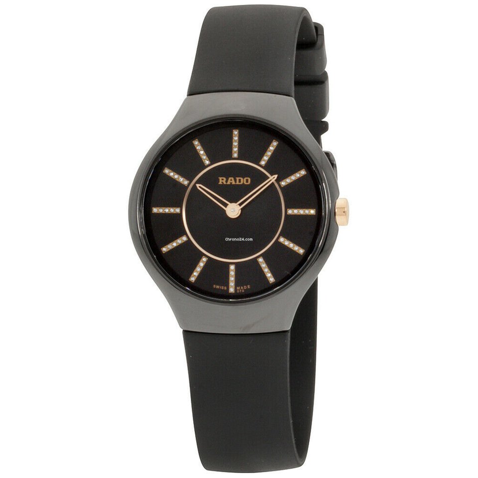 Rado True Thinline Womens watch Quartz Ceramic R27742709