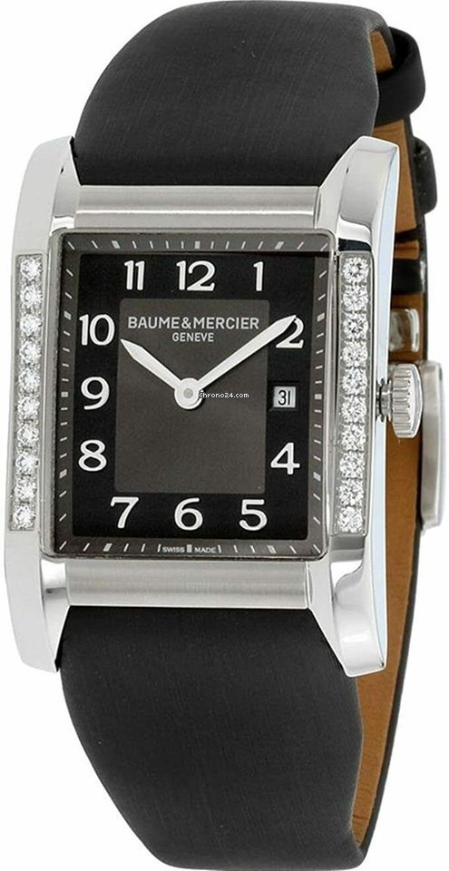 Baume & Mercier Hampton Womens watch Quartz Steel 10022-SDB