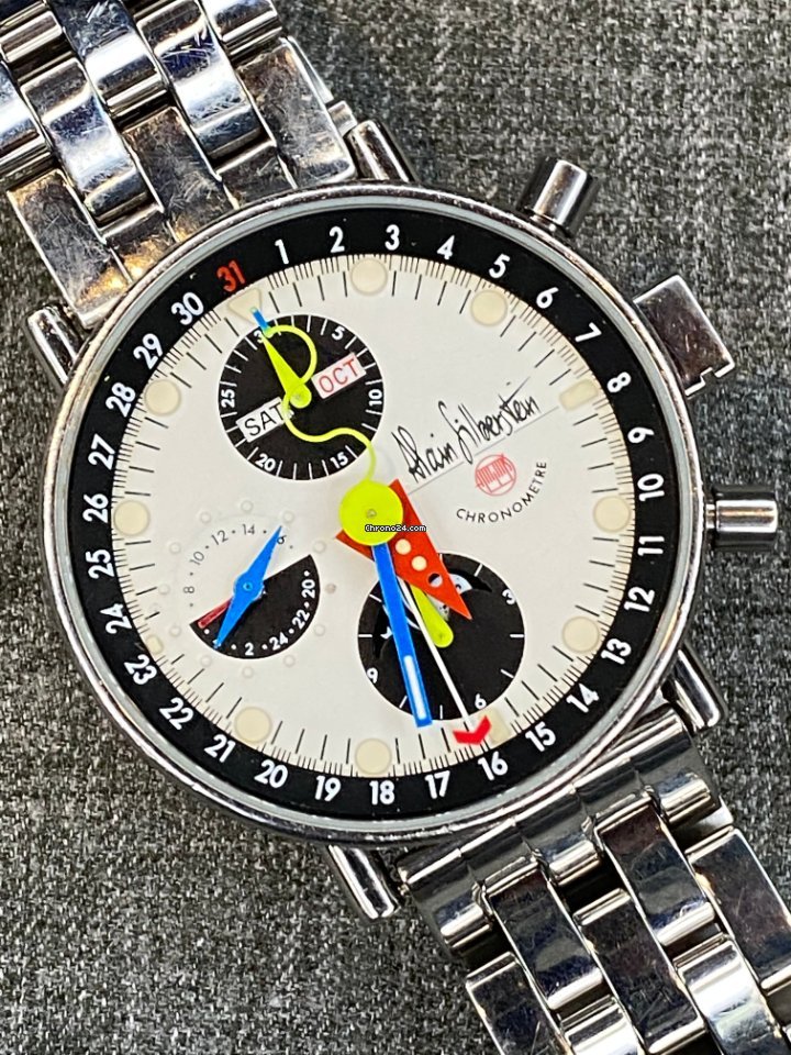 Alain Silberstein Mens watch Unisex Automatic Steel 7751