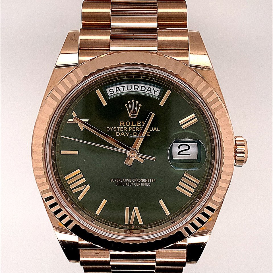 Rolex Day-Date 40 Mens watch Unisex Rose gold Automatic 228235-0025